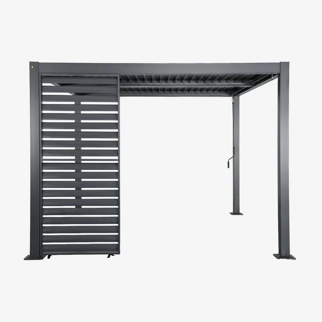 Store vénitien 100 cm aluminium pour pergola bioclimatique Palace