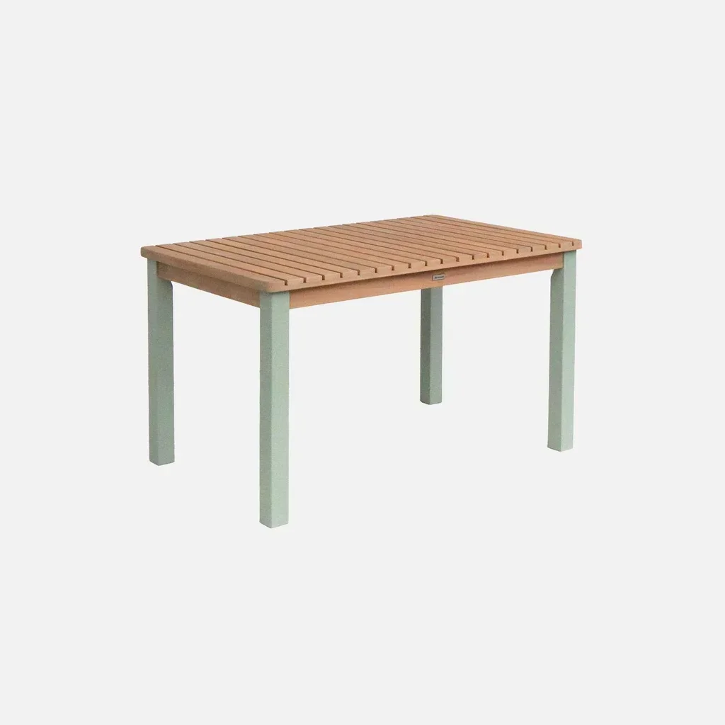 Ensemble table et 4 chaises jardin bois acacia enfants Caroline