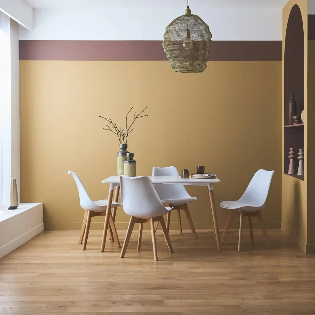 Table à manger scandinave hêtre massif 4 chaises Hedvig