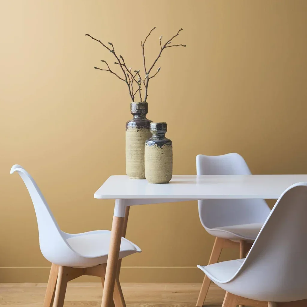 Table à manger scandinave hêtre massif 4 chaises Hedvig