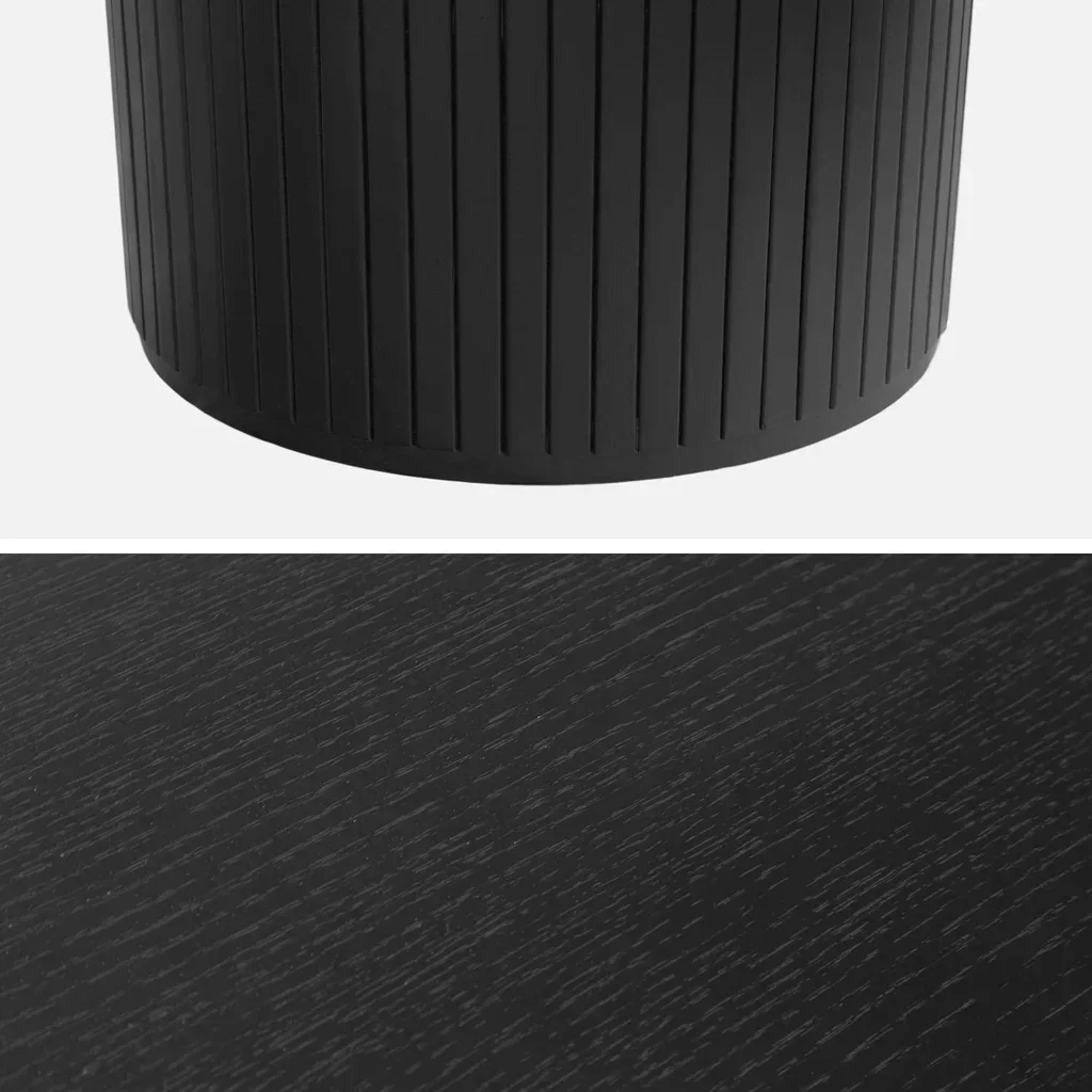 Mesa de comedor rectangular caucho y roble 6-8 personas