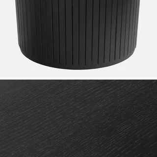 Mesa de comedor rectangular caucho y roble 6-8 personas