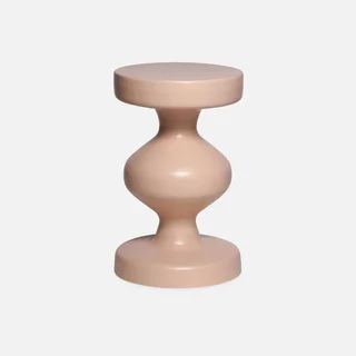 Table d'appoint ronde métal noir Hawa Ø29,5cm bout de canapé design
