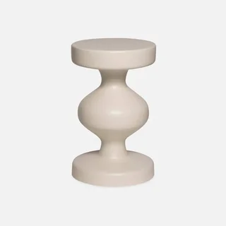 Table d'appoint ronde métal noir Hawa Ø29,5cm bout de canapé chambre
