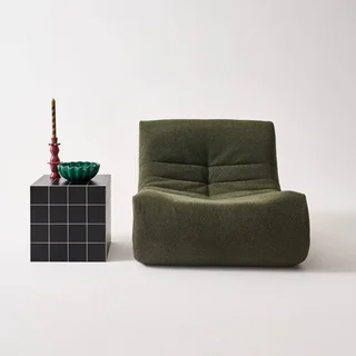 Table basse cubique effet carreaux de ciment 40x40cm vintage Kubeeek