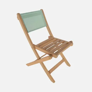 Table bistrot enfant extérieur acacia 2 sièges jardin terrasse