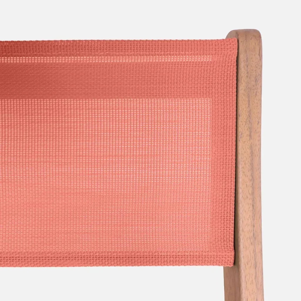 Table bistrot enfant acacia 2 sièges extérieur pliable Elise