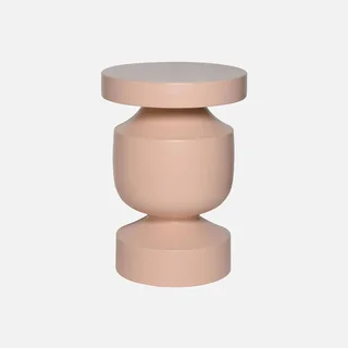 Alma Beistelltisch schwarzes Metall Ø30,5 cm minimalistisches Design