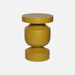 Alma Beistelltisch Metall Ø30,5cm H43,5cm Geometrisches Design