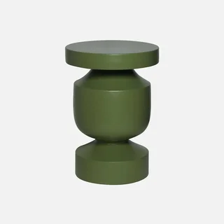 Alma Beistelltisch Metall Ø30,5 cm geometrisches Design - Sofatisch