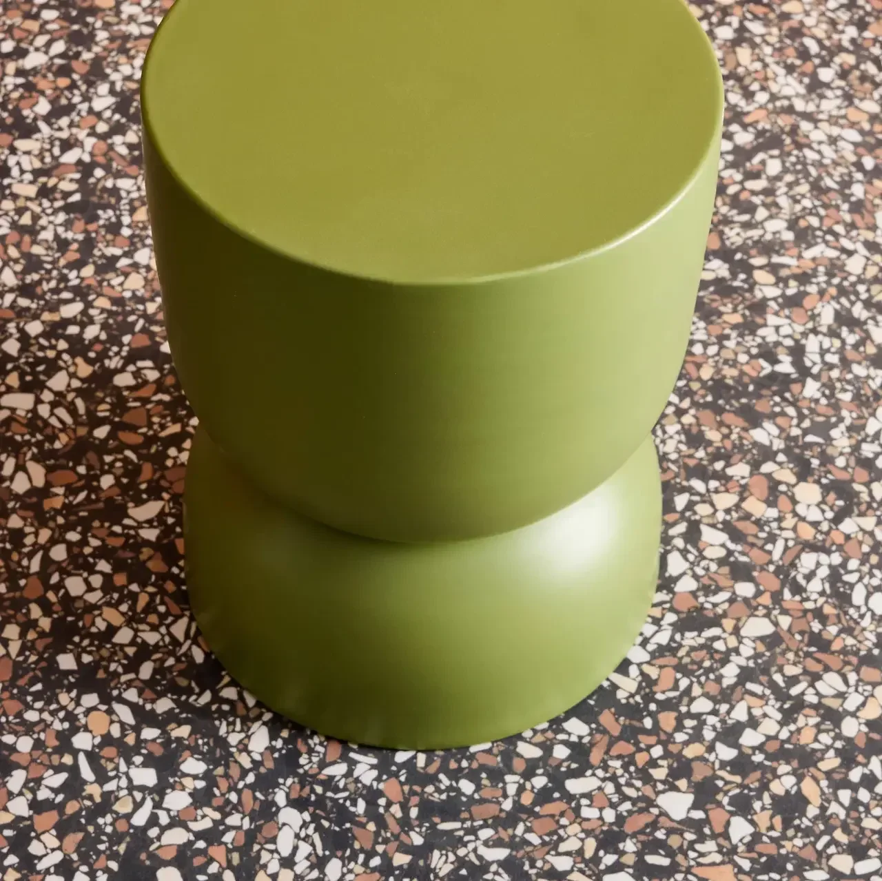 Runder Metall Beistelltisch Ø32cm Industrie Stil Madi