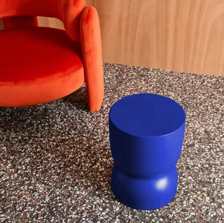 Runder Metall Beistelltisch Madi Ø32cm Industriestil Sofa Tisch Nachttisch