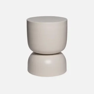 Runder Metall-Beistelltisch Madi Ø32cm Industriedesign