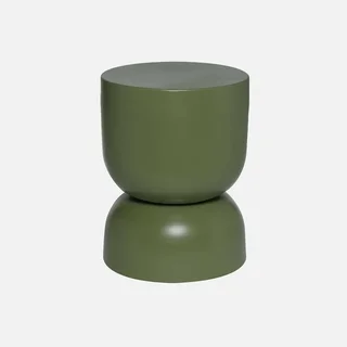 Runder Metall Beistelltisch Ø32cm Industrie Stil Madi