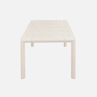 Table de jardin aluminium Sacramento 8 personnes design contemporain