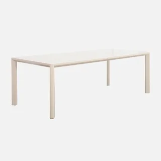 Table de jardin aluminium Sacramento 8 personnes design contemporain