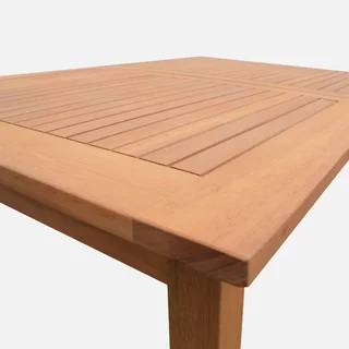 Table de jardin extensible 12 personnes bois eucalyptus FSC Almeria
