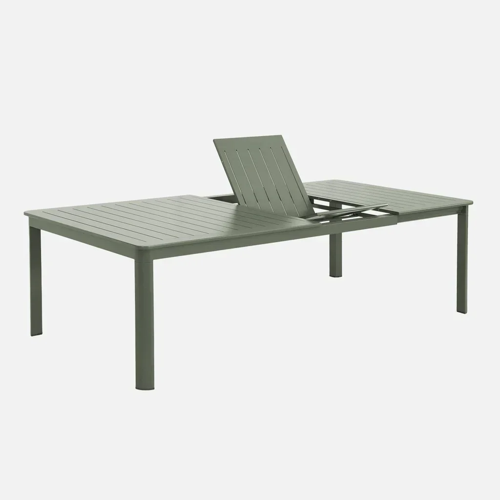 Table de jardin extensible aluminium 12 personnes Karo