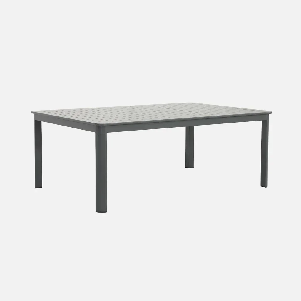 Table de jardin extensible aluminium 12 personnes Karo terrasse