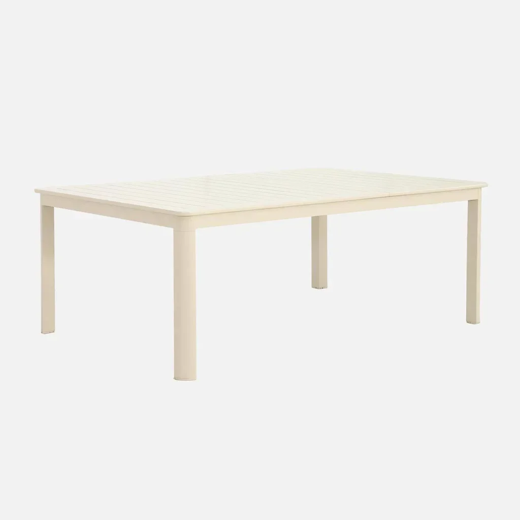 Table de jardin extensible aluminium 12 personnes Karo terrasse