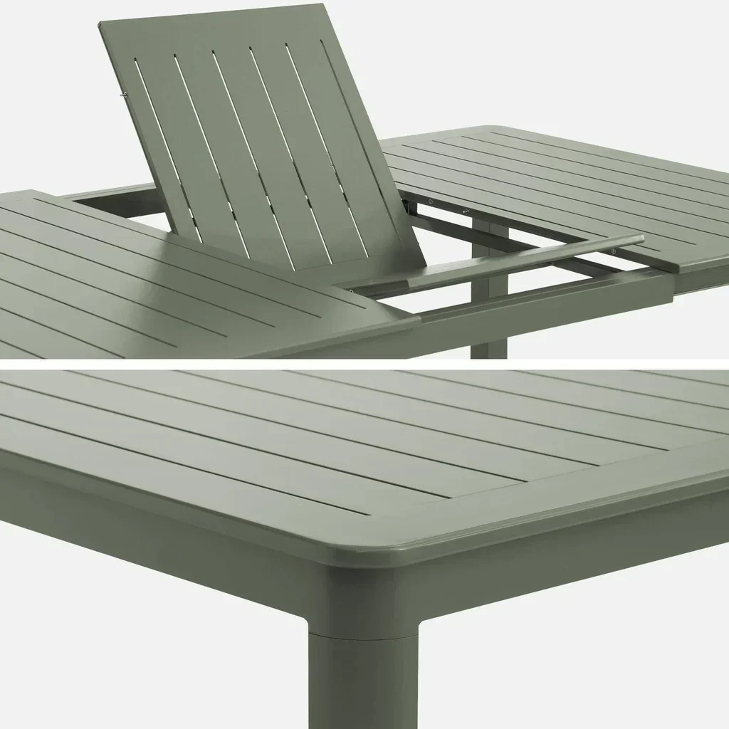 Table de jardin extensible aluminium 12 personnes Karo