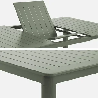 Table de jardin extensible aluminium 12 personnes Karo