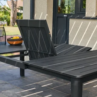 Table de jardin extensible aluminium 12 personnes Karo terrasse