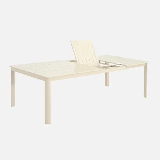Table de jardin extensible aluminium 12 personnes Karo terrasse