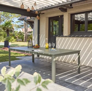 Table de jardin extensible aluminium 12 personnes Karo