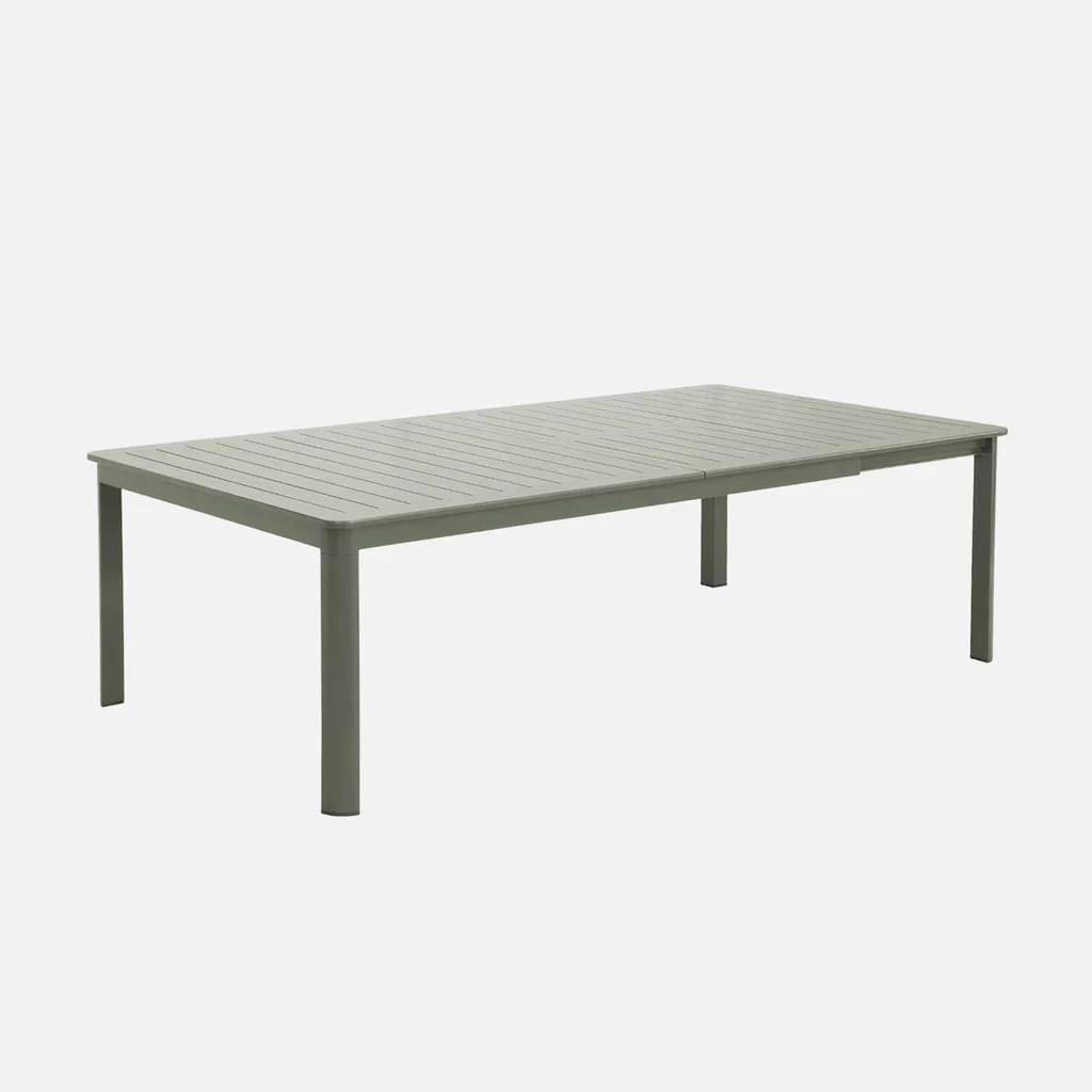 Table de jardin extensible aluminium 12 personnes Karo