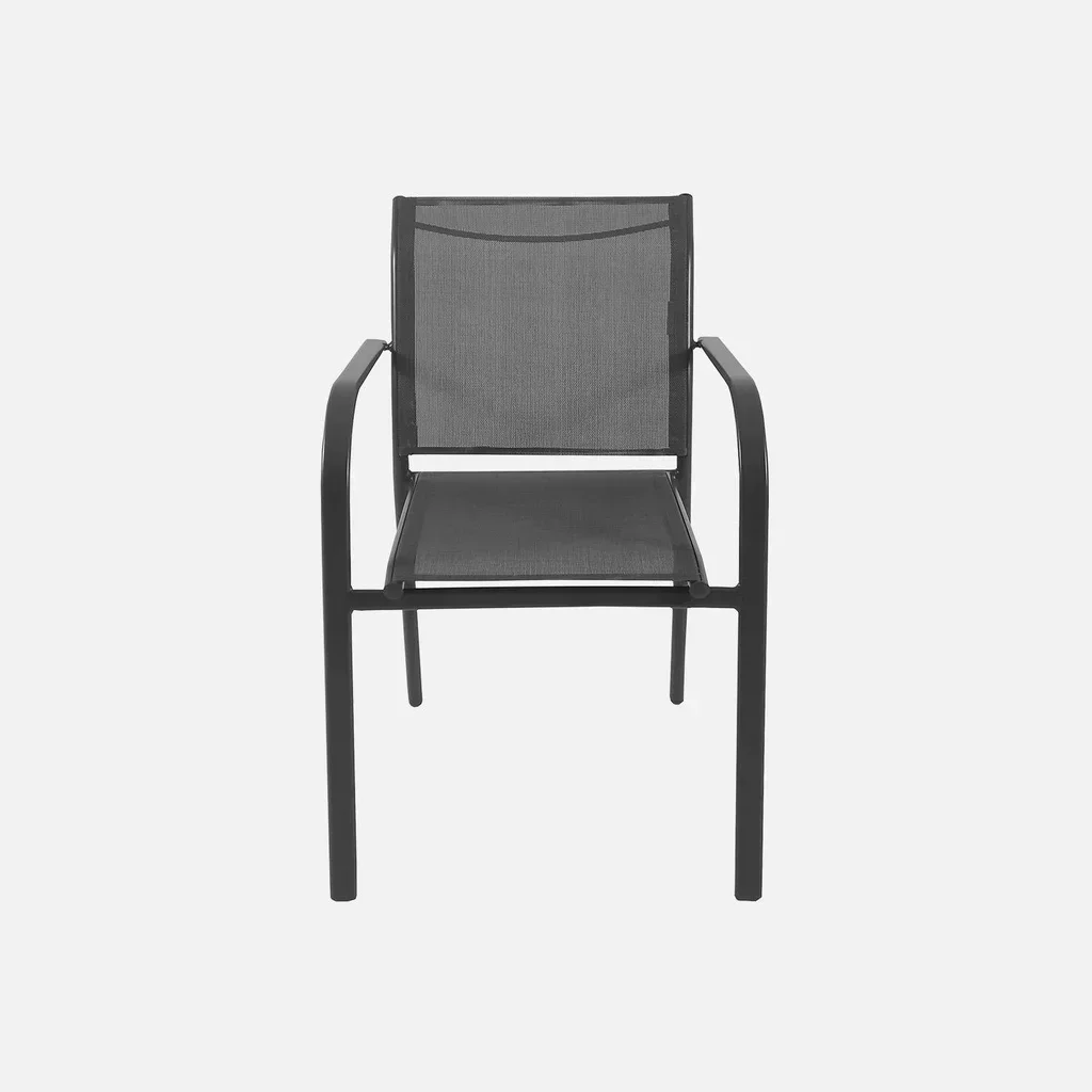 Ausziehbarer Aluminium Gartentisch 8 Personen modern Ventura