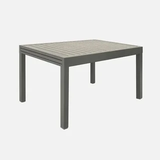 Table de jardin extensible aluminium 8 places Elora anthracite