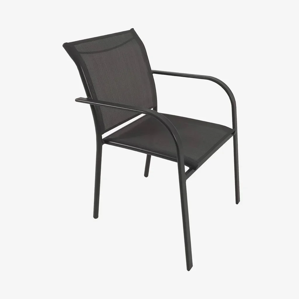Table de jardin extensible aluminium 8 places Elora anthracite
