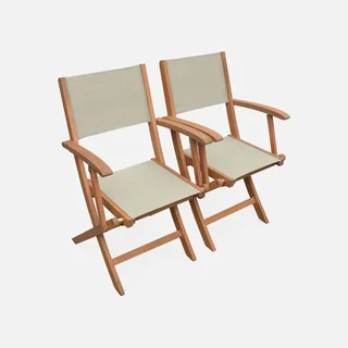Mesa de jardín extensible madera eucalipto 10 plazas Almeria