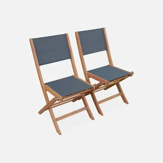 Mesa de jardín extensible Almeria eucalipto 8 plazas con extensión