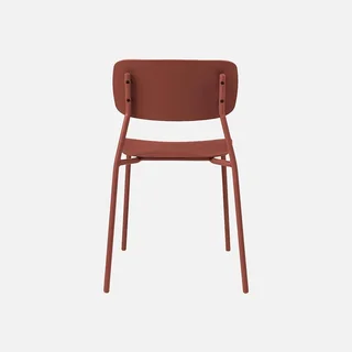 Ensemble table et chaises de jardin Amélia 6 places acier antirouille