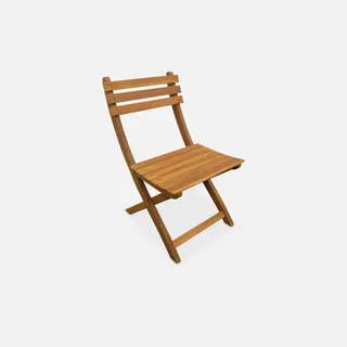 Tavolo da giardino pieghevole legno acacia 6 posti Macapa