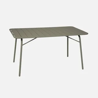 Table de jardin pliante Amélia 6 places métal antirouille