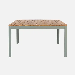 Mesa jardín acacia rectangular 6 comensales Senora 120 cm terraza exterior madera