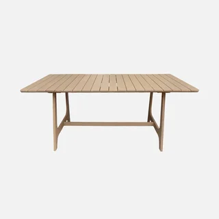 Table de jardin rectangulaire bois acacia 8 personnes Aroha