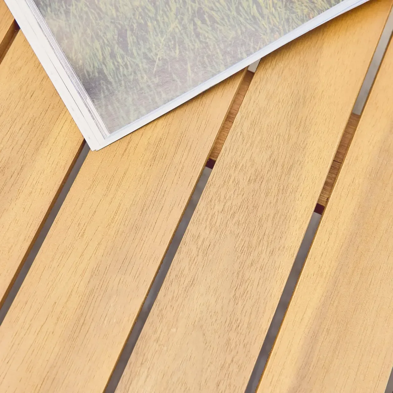 Table jardin acacia 160 cm 8 personnes Senora bois massif