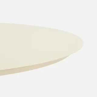 Table de jardin ronde aluminium 6 personnes Oreva anthracite Ø 140 cm