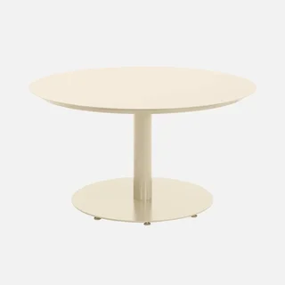 Table de jardin ronde aluminium 6 places Oreva terrasse conviviale
