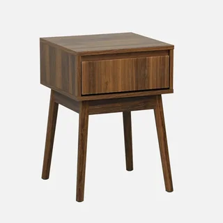 Table de nuit bois 1 tiroir style scandinave Linear