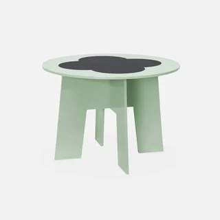 Table enfant effet ardoise 4 chaises rangement Nephos