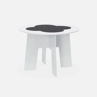 Table enfant ardoise 4 chaises rangement intégré Nephos