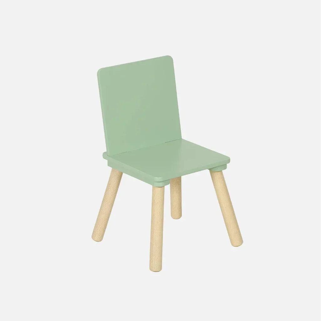 Table enfant pin naturel 4 places rectangulaire