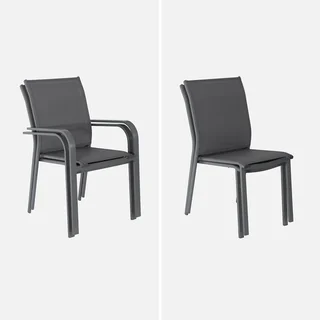 Ausziehbarer Aluminium Gartentisch 10 Personen Seattle