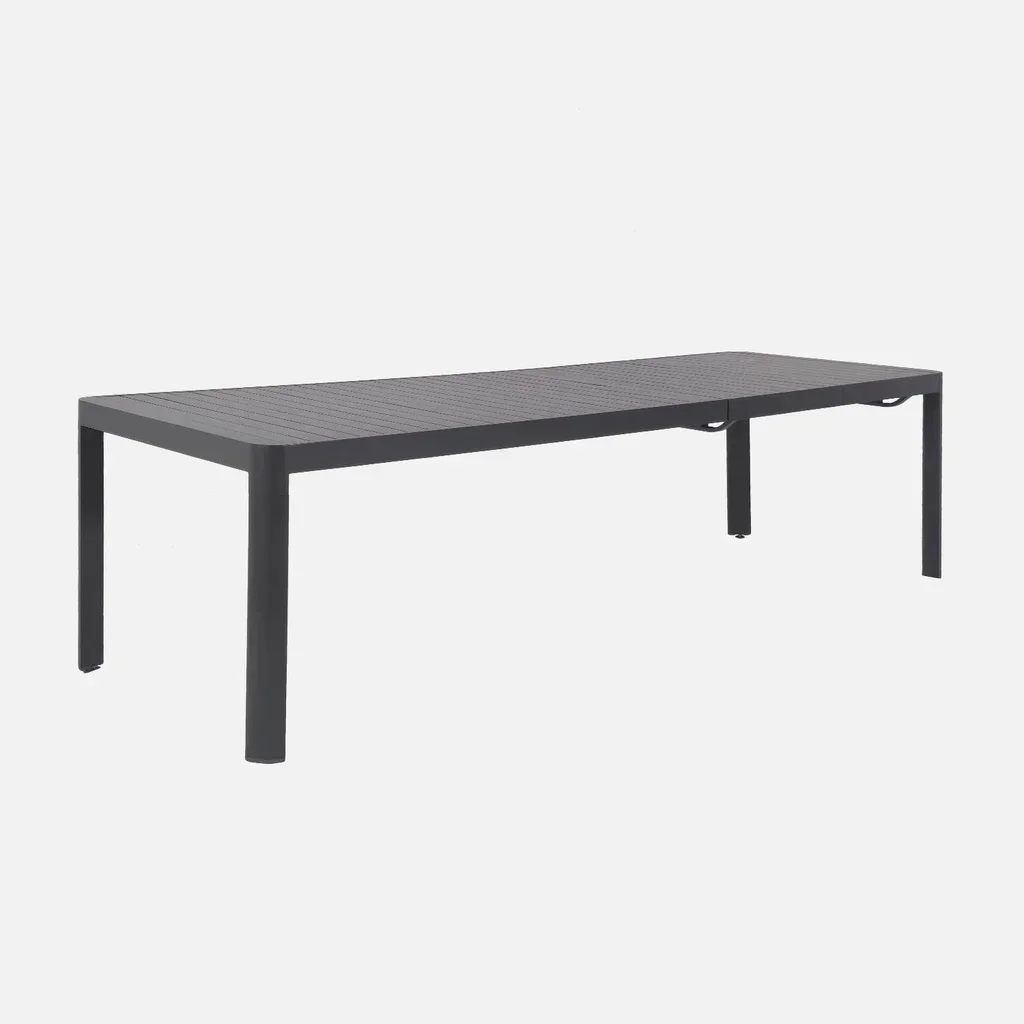 Table de jardin extensible Lunea aluminium 6-10 personnes