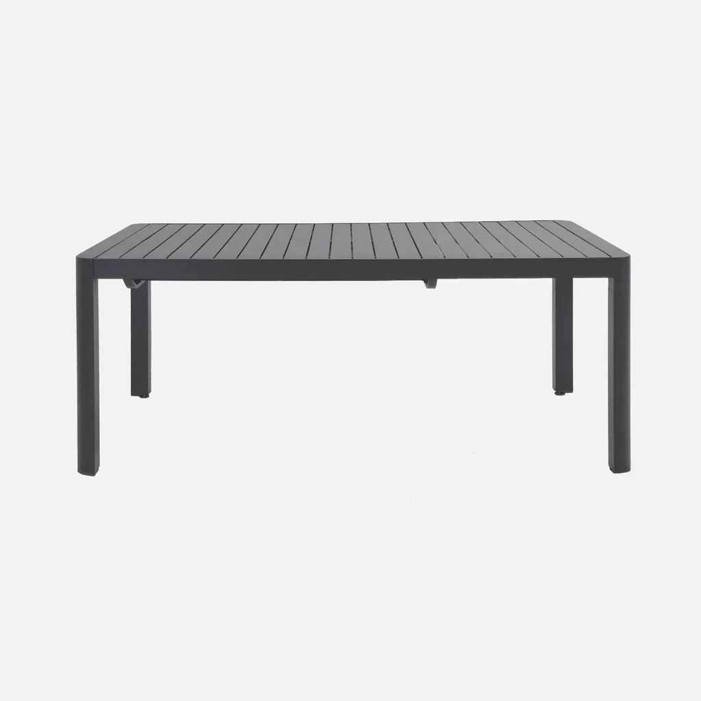 Table de jardin extensible Lunea aluminium 6-10 personnes